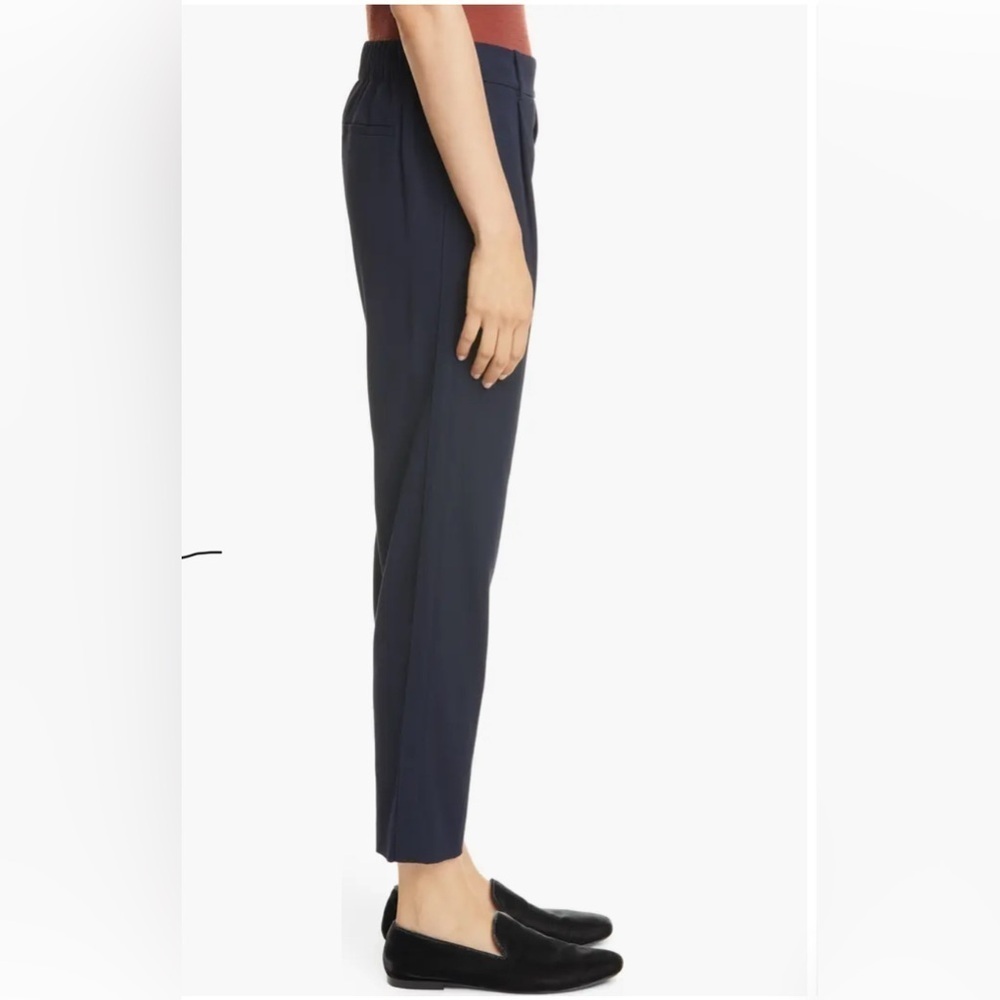 VINCE Classic Pull-on Trousers size XS in Navy NWOT - Picture 12 of 14